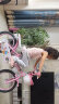 永久（FOREVER）儿童自行车小孩6-10岁男女款宝宝车公主款脚踏单车童车16寸公主粉 晒单实拍图