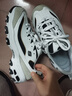 斯凯奇（Skechers）黑白金熊丨男女同款老爹鞋复古熊猫鞋情侣校园风潮流增高运动休闲 【女款】白色/浅灰色/WLGY(白金) 36.5 实拍图