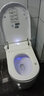 SKJ智能马桶一体式无水压大座圈内置泡沫盾带水箱即热型坐便器-618 基础版-脚感冲水/内置泡沫盾 实拍图