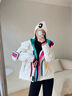 AEMAPE 白鸭绒羽绒服女2025春秋冬季新款韩版时尚气质外套上衣女装 MX-6099_米白色_主色白鸭绒 M _推荐_125-150斤左右 实拍图