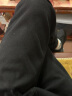 卡帝乐鳄鱼（CARTELO）牛仔裤男春夏季休闲裤男弹力修身小脚裤男裤 黑色 32 实拍图