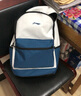 李宁双肩包女生书包男生户外旅行儿童初中高中大学生轻便休闲运动背包 25升白蓝色 实拍图