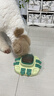 智慧猎犬宠物狗益智玩具漏食玩具磨指甲刮板慢食填充狗粮解闷训练狗狗玩具 智慧拼图慢食磨甲三合一莫兰迪绿 实拍图