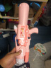 奥智嘉 大号儿童玩具水枪高压抽拉式网红打汽水枪户外戏水沙滩玩具 男孩女孩玩具生日礼物 39.5cm粉 实拍图