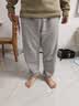 顶峰保罗（Dingfengbaoluo）宽松大码秋季潮流休闲裤子男款束脚运动卫长裤子G63灰色2XL 实拍图