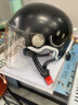 友柏新国标3C认证电动车头盔双镜男女夏季防晒四季通用电瓶摩托安全帽 3C神秘黑【透明长透镜】 实拍图