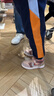 乔丹女鞋透气板鞋夏季运动鞋休闲潮流空军一号厚底增高情侣小白鞋 女-白色【店长推荐】 35 实拍图