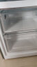 Haier海尔冰箱小型小冰箱双开门二门超薄风冷无霜/直冷藏冷冻两用家用大容量出租房用办公室节能冰 180升双门节能冰箱日耗0.69度电3级 实拍图