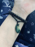 观玉 印尼椰蒂单圈手串佛珠手串链黑金原色椰蒂老型桶珠苹果圆手串 印尼老料椰蒂手串7*6mm【礼盒款 实拍图