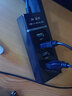 晶华（JH）USB分线器 高速3.0接口4口HUB集线器扩展坞 电脑笔记本鼠标键盘U盘投影扩展转换器 黑色 1米 N606C 实拍图