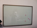 惠鑫钢化玻璃白板办公家用培训教学黑板投影超白哑光白板搪瓷树脂珐琅板墙手写字板涂鸦展板会议室专用 60*90CM 实拍图