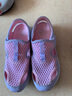亚瑟士亚瑟士童鞋夏季新款男女儿童凉鞋款透气运动跑步鞋 701粉紫色 33 实拍图