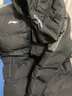 李宁 棉服男冬季长款加厚保暖过膝防风连帽外套羽绒服 黑色（棉服） 2XL 实拍图