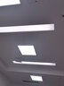 湘哲 led平板灯600 600格栅灯办公室集成吊顶灯嵌入式扣板灯面板灯 铝材框-80W-600*600mm-4只装 实拍图