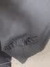 鹿凌青春秋季长袖T恤男宽松麂皮绒上衣服卫衣男女情侣青少年冬季打底衫 E02黑色 常规 L （90-110斤） 实拍图