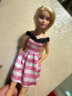 芭比（Barbie）六一礼物女孩玩具礼物过家家玩具-芭比65周年简约庆典娃娃HTH66 晒单实拍图