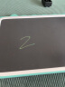 儿童画板13英寸 液晶手写板家用早教写字板涂鸦绘画平板男女孩玩具电子黑板达芬奇蒙 13英寸抹茶绿-大恐龙【彩色笔迹】 实拍图