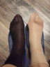 浪莎丝袜女夏季中老年松口袜薄款宽口不勒脚防滑不易勾丝短丝袜 黑色【松口袜】 5双 均码 实拍图
