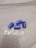 永燊 铝合金汽车轮胎气门嘴帽子个性通用型气门芯帽真空胎气嘴盖 金属气门嘴蓝色(4只) 实拍图