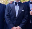 欧妖男士正装商务结婚西装口袋巾 英伦方巾丝巾婚礼手帕胸巾西服袋巾礼盒装 纯色白色 实拍图