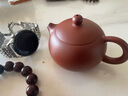 一茗金砂 宜兴紫砂壶茶壶自产自销名家吴娟华高难度大红袍朱泥大品 300CC全手工壶西施壶 小品 约200CC 实拍图