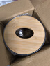 双庆（ShuangQing）竹木纸巾盒透明创意抽纸盒卷纸盒家用多功能收纳盒桌面整理盒简约 竹木盖【圆形卷纸盒】 实拍图