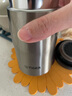虎牌（TIGER）保温杯MJA-B024不锈钢商务原装进口男女水杯迷你杯口袋杯 不锈钢色XC 240ml 实拍图