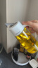 阿司倍鹭（ASVEL）大号玻璃油壶油瓶调味瓶 自动开合调料瓶酱油醋瓶 白色650ml 晒单实拍图