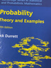 现货 可能性：理论与例证 Probability: Theory and Examples 实拍图