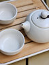 菲享旅行茶具套装便携式功夫茶具整套带茶盘家用一壶四杯白瓷茶具单人 实拍图