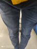 JEEP SPIRIT吉普牛仔裤男秋冬季韩版裤子男士修身小脚裤男裤 蓝色加绒 33 实拍图