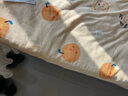 雅鹿 牛奶绒四件套冬季加厚珊瑚绒双面绒法兰绒床单被套床笠床上套件 小橘子【双面加绒 适合裸睡】 1.8m 床笠款 四件套-被套200x230cm 实拍图