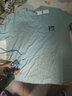 班尼路（Baleno）短袖t恤男220G重磅夏季潮流大码透气圆领上衣青少年宽松纯棉短t 实拍图