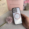 卡莱澳 【不易发黄】苹果15pro手机壳iphone15Pro电镀磁吸保护套带镜头膜全包超薄防摔壳 黑色 实拍图
