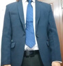罗蒙（ROMON）西服套装男秋冬季商务修身西装男士正装结婚礼服男装 实拍图