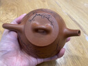 沐磁 陶顺清纯手工梅花子冶石瓢紫砂壶宜兴原矿红降坡泡茶壶功夫茶具 子冶石瓢壶-260cc 实拍图