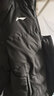 李宁 棉服男冬季长款加厚保暖过膝防风连帽外套羽绒服 黑色（棉服） 3XL 实拍图