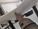 倾诺化妆椅卧室羊羔绒网红小胖椅现代简约高级感妆台椅网红美甲靠背椅 【经典白】羊羔绒大尺寸梳妆椅 实拍图