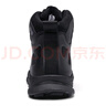 强人男靴防穿刺户外训练短靴子加绒保暖运动骑行靴 JD013R 黑色 41 实拍图