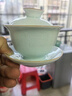婵陶德化高端珐琅彩茶叶罐陶瓷家用储物大号红茶绿茶防潮密封罐 御黄珐琅彩罐 1.1L 1个 实拍图