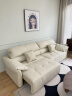 KELISITING电动智能皮沙发客厅可伸缩沙发床现代简约三人位小户型直排沙发 2.06米三人位 接触面头层真皮 晒单实拍图