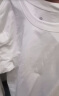 京东京造【重磅小白T】潮流净色多色圆领t恤男夏短袖打底T 白色 M 实拍图