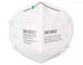 3M口罩防尘口罩 9001耳挂 9002头戴颗粒物防护口罩KN90防雾霾口罩 9001耳挂式(1包50个) 实拍图