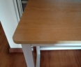 星奇堡 简易书桌电脑桌家用写字桌台卧室学习桌办公大桌长方形小桌子 加固升级-白架浅胡桃-120*60高74 晒单实拍图