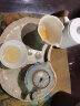 万仟堂（Edenus） 功夫茶具整套高档礼盒送礼陶瓷茶具 茶壶茶杯家用泡茶套装 清荷（带茶盘） 7头 晒单实拍图