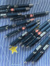 宝克（BAOKE） PC198 0.5mm蓝黑色医生处方笔按压式中性笔 签名笔 水笔 12支/盒 晒单实拍图