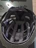 洛克兄弟（ROCKBROS） 骑行头盔车灯充电发光防虫网山地公路自行车头盔男女骑行装备 尾灯款-钛色ZK-013 实拍图