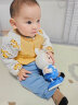 奥智嘉儿童玩具电动跳舞兔婴儿0-1岁抬头训练早教机器人宝宝生日礼物蓝 实拍图