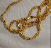 周生生黄金项链 满天星足金百搭素链女款09263N 计价45厘米4.7克 实拍图