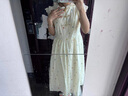 妙奕嘉新中式连衣裙女士裙子夏天女装2025新款少女感碎花连衣裙纯欲长裙 小飞袖新中式盘扣碎花裙 M 实拍图
